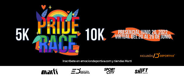 Carrera Pride Race | Correr | Martí México